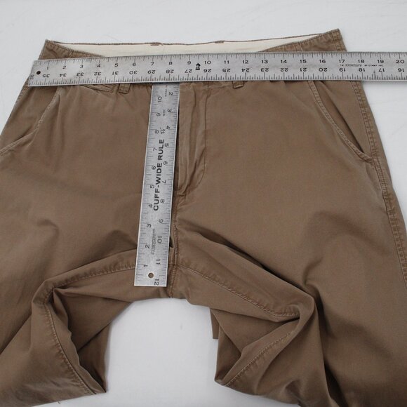 Vintage J crew pants Mens 33 34x29.5 chino flat front casual pockets straight - Picture 9 of 16